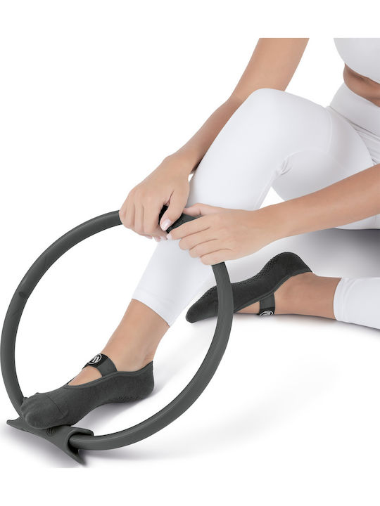 AMILA Κάλτσες για Yoga/Pilates Γκρι 1 Ζεύγος