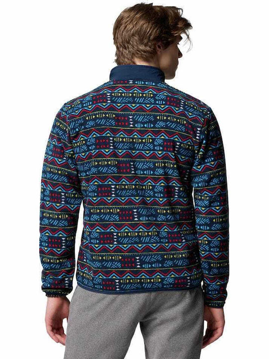 Men's Fleece Cardigan Multi