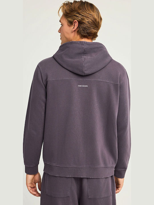Sweatshirt mit Kapuze Lila