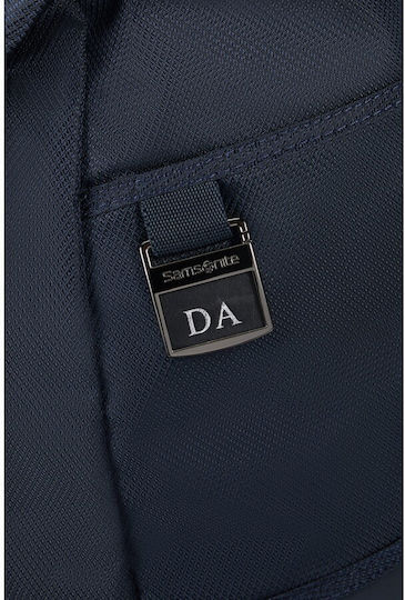Samsonite Respark Sack Voyage Blue made of Artificial Leather L48xW24xH24cm