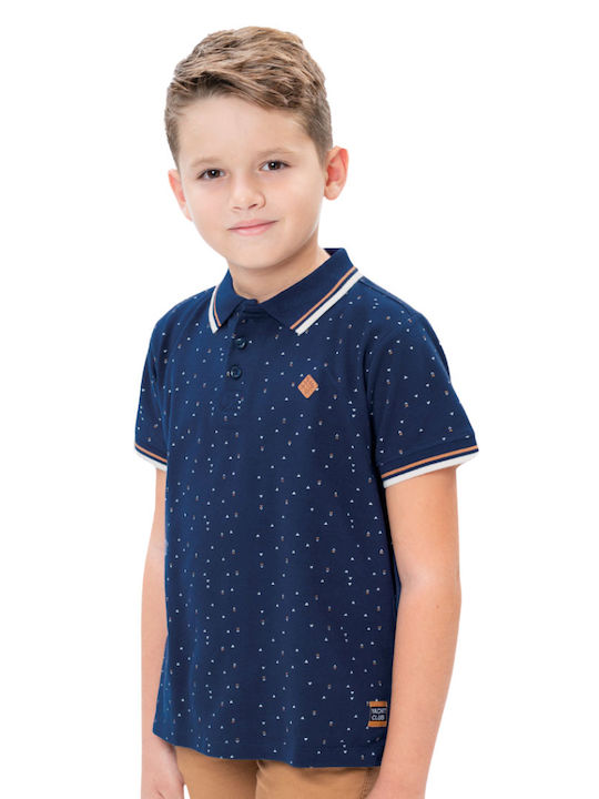 Kids' Polo Short Sleeve Blue