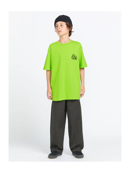 Kids' T-shirt Electric Green Repeater