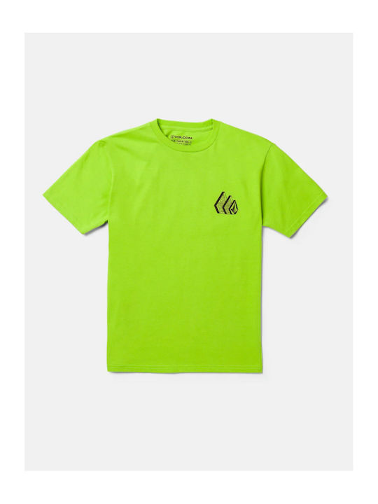 Kids' T-shirt Electric Green Repeater
