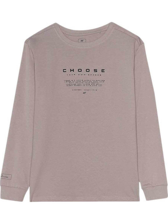 Kinderhemd Langarm Grey