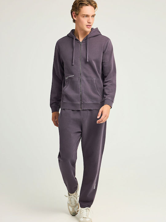 Sweatpants with Elastic Gray