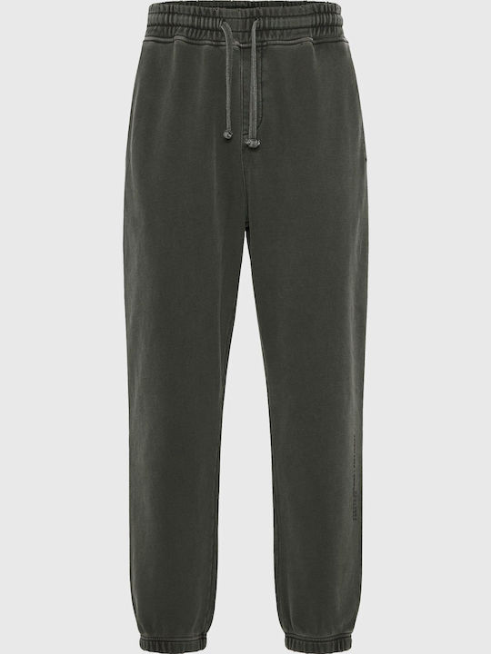 Sweatpants with Elastic Green