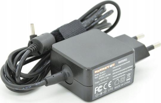 Energy4U Laptop Charger 18W 12V 1.5A for Acer with Detachable Power Cable