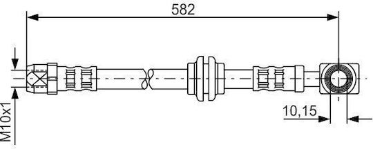 Bosch Спирачен Маркуч 1 987 476 991