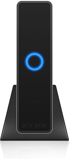 Icy Box Твърд диск кутия 3.5" SATA III с връзка USB 3.0 в Черен цвят