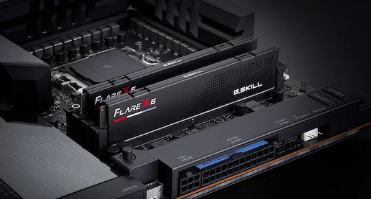 G.Skill Flare X5 128GB DDR5 RAM с 2 модула (2x64GB) и Скорост за Настолен Компютър