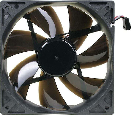 Noiseblocker PL1 Case Fan 120mm 900rpm 40cfm Without LED Lighting And 3-Pin Connection