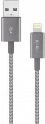 Moshi Μετατροπέας USB-A / Lightning male σε USB-A / Lightning female Γκρι 1τμχ