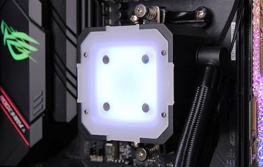 Darkflash DV360S Water Cooling AIO CPU with 3 120mm Fans and ARGB Lighting