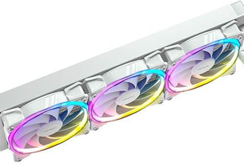 Antec Vortex 360 ARGB Υδρόψυξη AIO CPU με 3 Ανεμιστήρες 120mm Λευκή