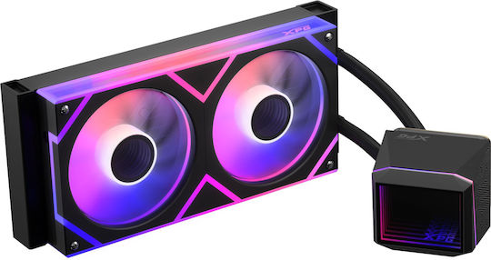 Adata XPG Levante II 240 Υδρόψυξη AIO CPU με 2 Ανεμιστήρες 120mm και ARGB Φωτισμό