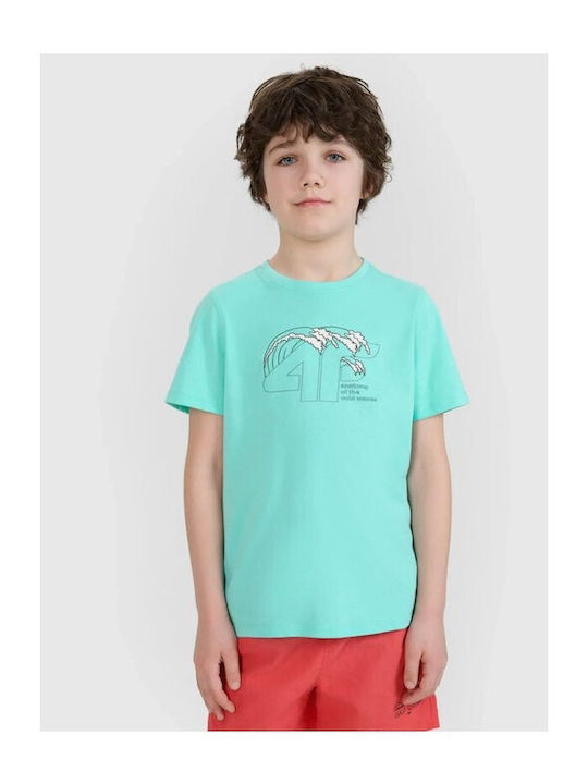 Kids' T-shirt Turquoise