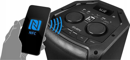 Sven PS-710 Ηχείο Bluetooth 100W με Διάρκεια Μπαταρίας έως 10 ώρες Μαύρο