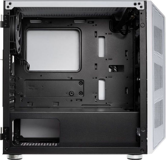 Kolink Citadel Mesh RGB Gaming Midi Tower Κουτί Υπολογιστή με Πλαϊνό Παράθυρο Λευκό