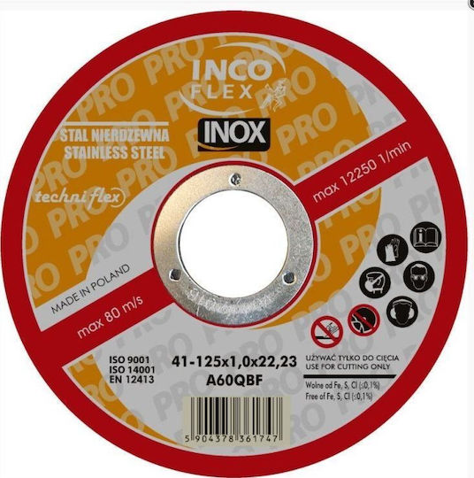 Techniflex Δίσκος Κοπής Μετάλλου 115mm