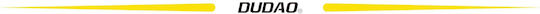Dudao Regular la Cablu Lightning 30W Negru 1m