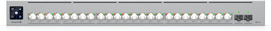 Ubiquiti Enterprise Campus 24 PoE Managed L2 / L3 PoE++ Switch with 24 Gigabit (1Gbps) Ethernet Ports and 2 SFP Ports