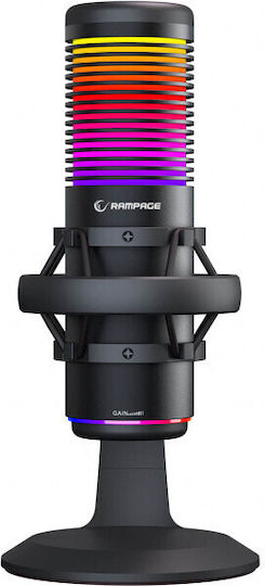 Rampage Bemol RGB Μικρόφωνο Επιτραπέζιο