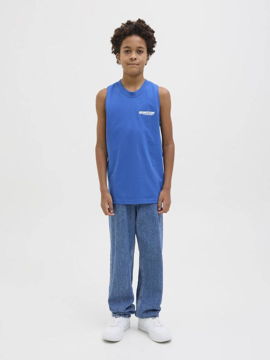 Kids Top Sleeveless Light Blue
