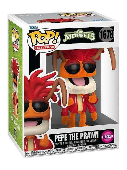 Funko Pop! Television: Pepe the Prawn Flocked Funko Pop! Television: Pepe the Prawn Flocked