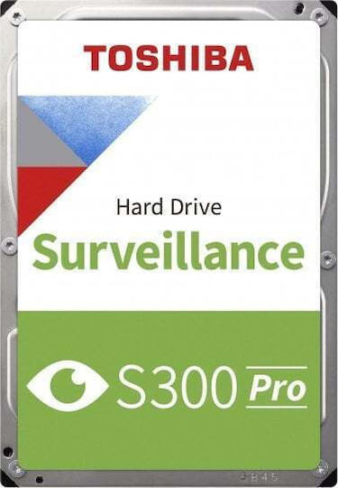 Toshiba S300 Pro Surveillance Bulk 10TB HDD Hard Drive 3.5" SATA III 7200rpm with 512MB Cache for NAS MD10ADA10TV