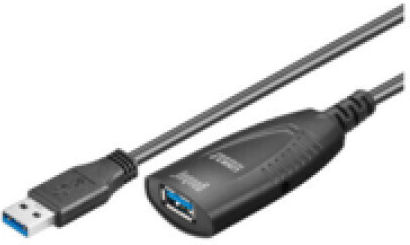 Microconnect USB 3.0 Cable USB-A male - USB-A female 5m USB3.0AAF5A