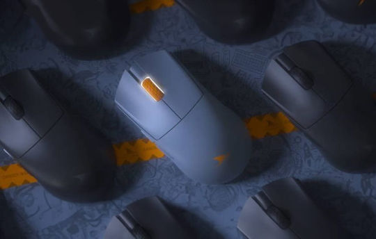 Darmoshark M3s Ασύρματο Gaming Ποντίκι 26000 DPI Γκρι