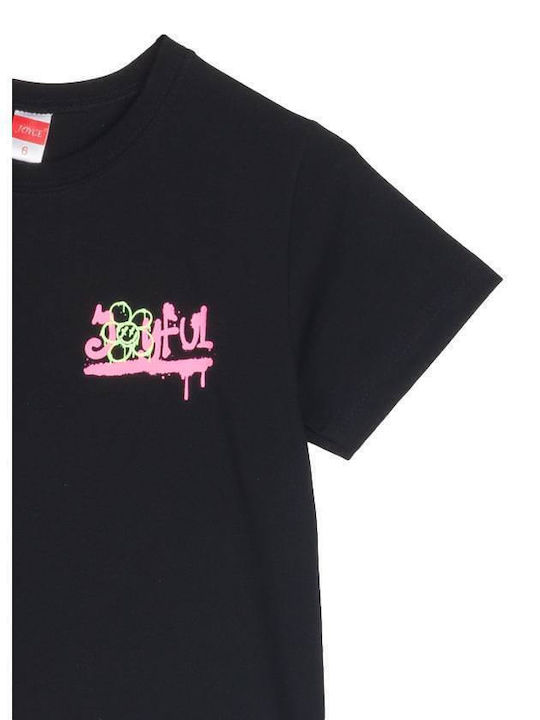 Παιδικό T-shirt Μαύρο Feelings