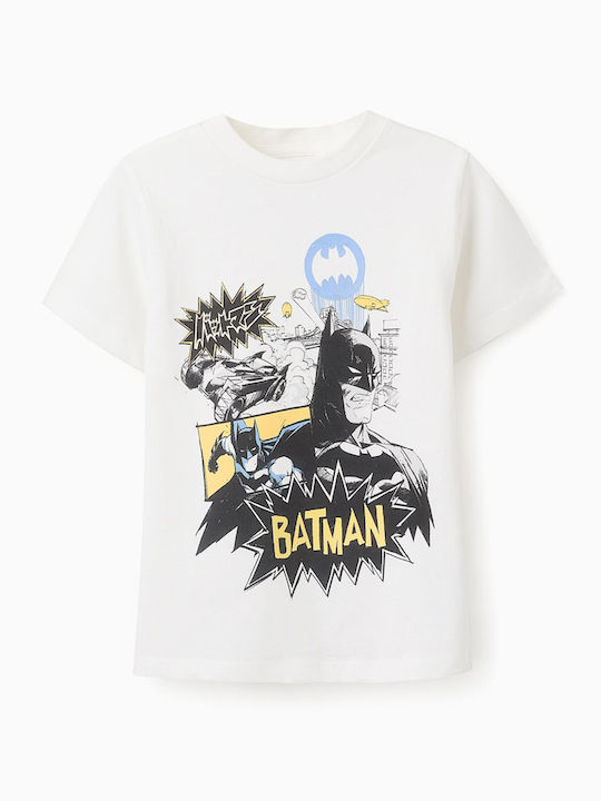 Kids Top Short-sleeved White