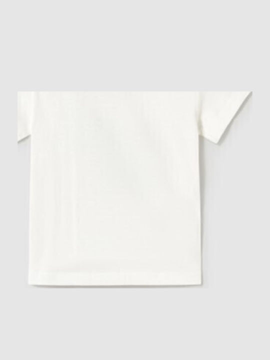 Παιδικό T-shirt Κρεμ