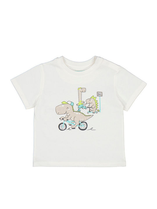 Παιδικό T-shirt Κρεμ