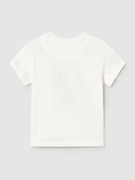 Παιδικό T-shirt Κρεμ