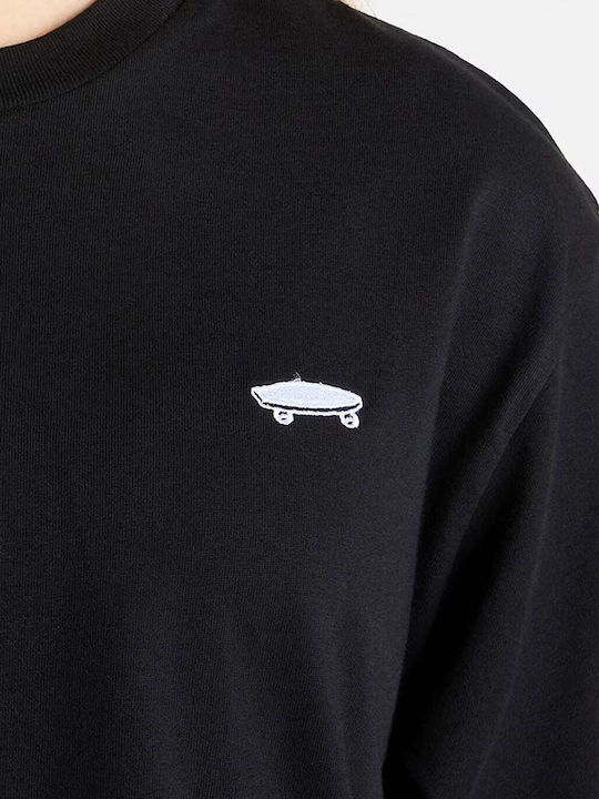 Crop Top pentru copii Cu mânecă scurtă Negru