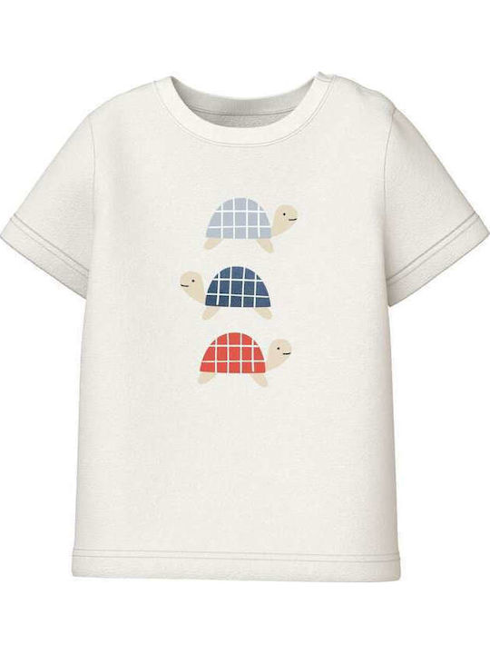 Kinder-T-Shirt Ecru Cloud Dancer
