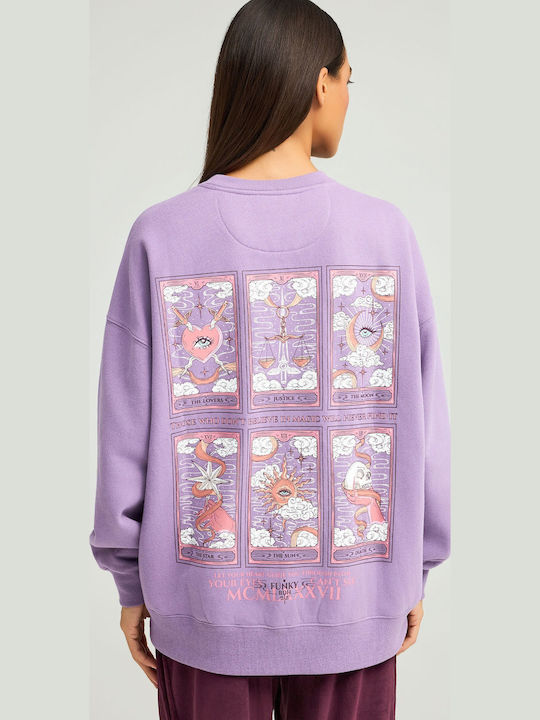 Women's Sweatshirt Purple