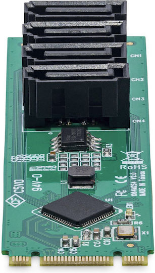 StarTech Αντάπτορας M.2 to SATA Μαύρο (4P-SATA-M2-ADAPTER)
