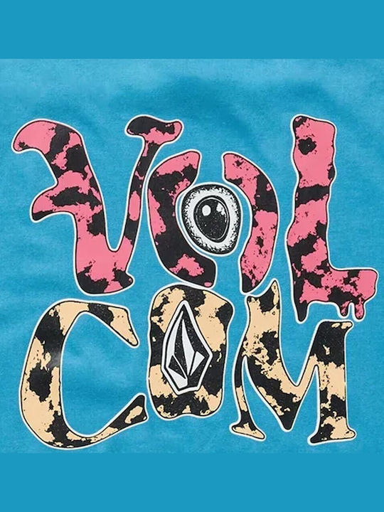 Παιδικό T-shirt Blue Turquoise Eye Warp