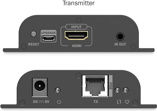 Digitus Ds-55353 Hdmi Ip Poe Extender Set 4k/60hz