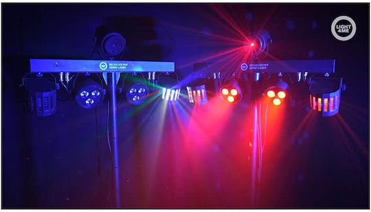 Light4me Laser Beam LED PAR