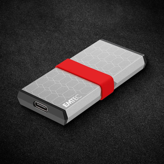 Emtec X205 Mini USB-C External 2.5" SSD 1TB Gray