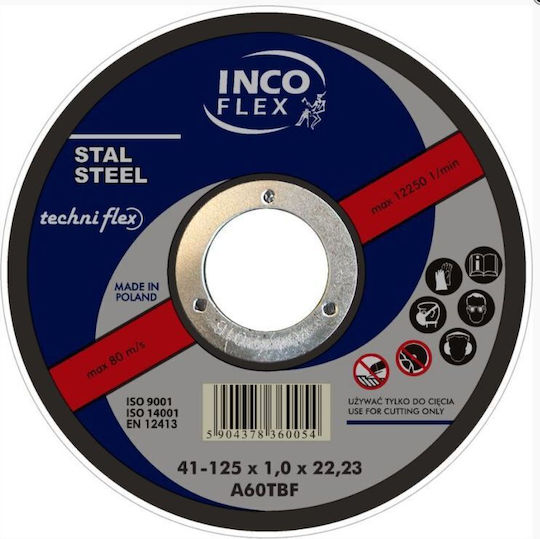 Techniflex Δίσκος Κοπής 125mm