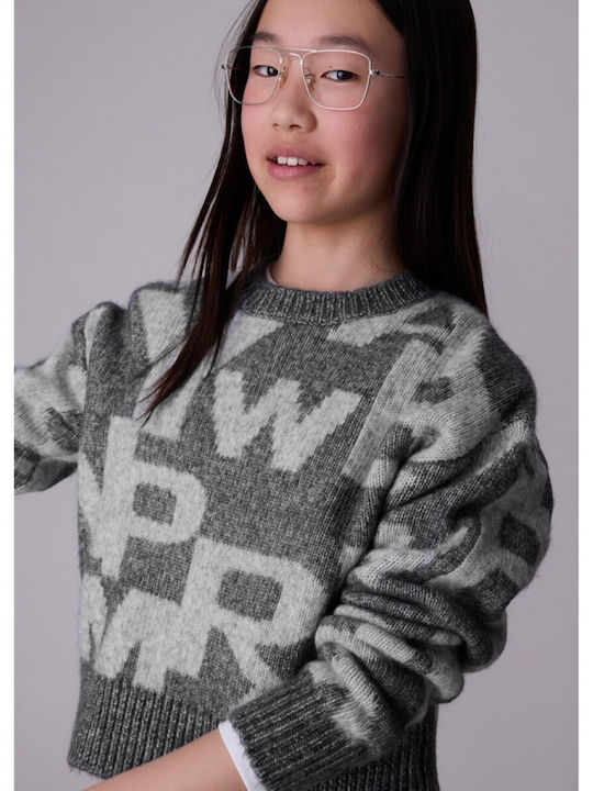Kids' Sweater Long Sleeve Gray