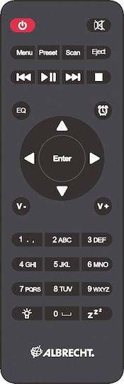 Albrecht DR 690 mit Bluetooth Schwarz