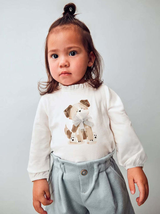 Kids' Shirt Long Sleeve White
