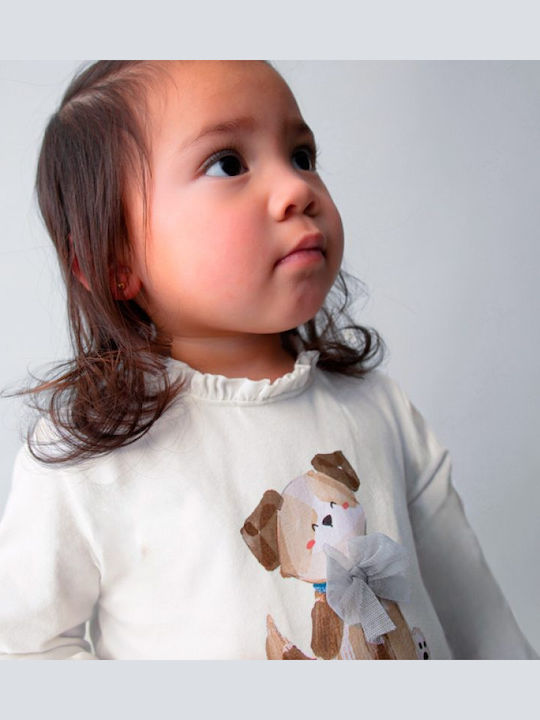 Kids' Shirt Long Sleeve White