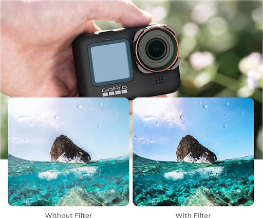 K&F Concept For Hero 9 / Hero 10 / Hero 11 Filter CPL for Camera Lenses